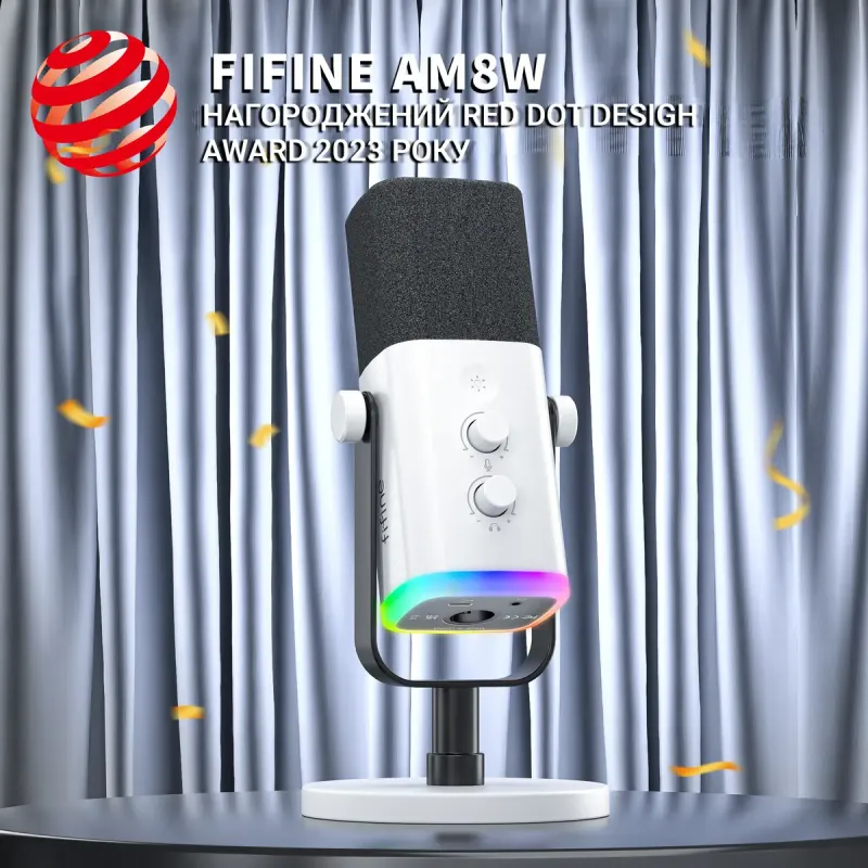 Мікрофон Fifine AM8W