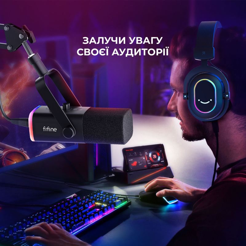 Микрофон Fifine AM8T