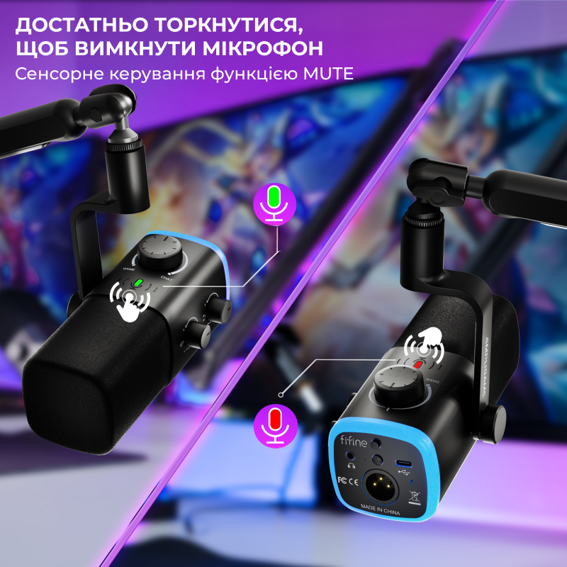 Микрофон Fifine AM9W