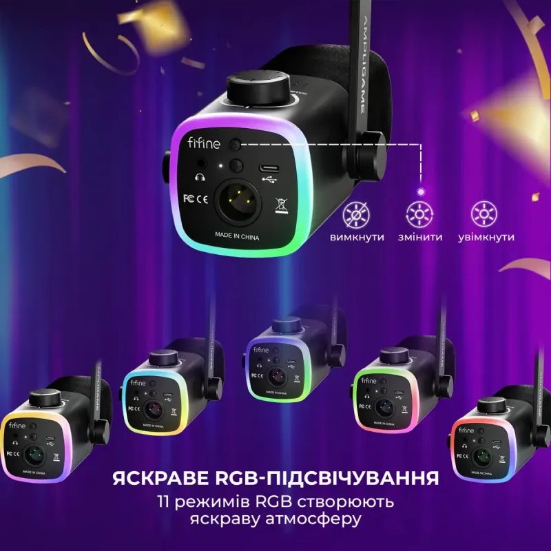 Микрофон Fifine AM9W
