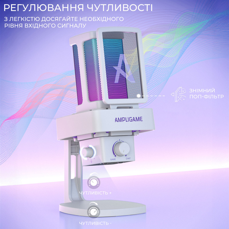 Мікрофон Fifine Q8PRO White