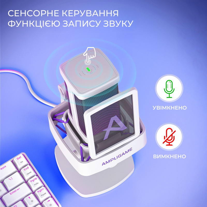 Мікрофон Fifine Q8PRO White