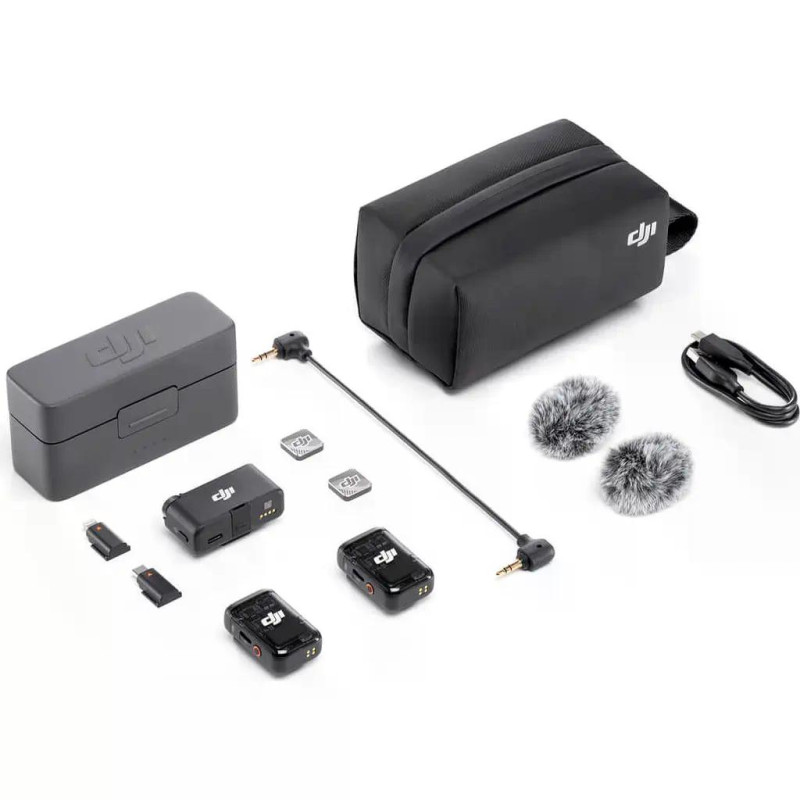 Мікрофон DJI Mic 2 2TX + 1RX (CP.RN.00000325.01)