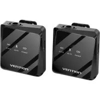 Мікрофон Vention USB-C 2-Pack Wireless Lavalier Black (NCBB0)