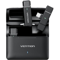 Мікрофон Vention USB-C 2-Pack Wireless Lavalier with Charging Case (NCAB0)