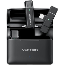 Мікрофон Vention USB-C 2-Pack Wireless Lavalier with Charging Case (NCAB0)