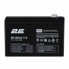Аккумуляторная батарея 2E AGM 12V 7.2Ah (2E-GS12-7.2)