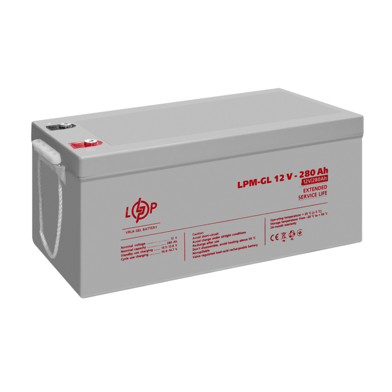 Аккумуляторная батарея LogicPower LPM-GL 12 - 280 AH (13185)