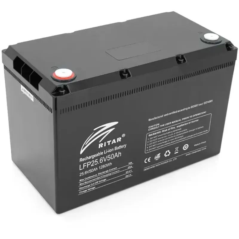 Акумуляторна батарея Ritar LFP25.6V50Ah G1