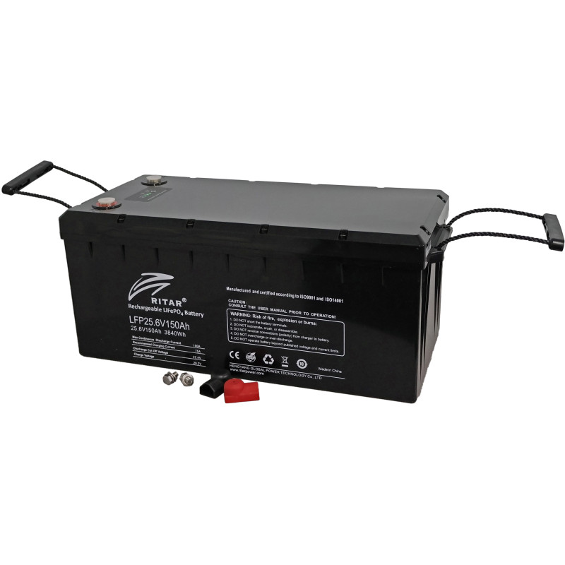Акумуляторна батарея Ritar LFP25.6V150Ah G2