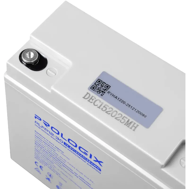 Аккумуляторная батарея Prologix LiFePO4 12,8V 30Ah (PLFP12-30)