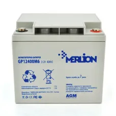 Аккумуляторная батарея Merlion 12V-40Ah (GP12400M6)