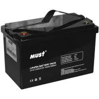 Аккумуляторная батарея Must 12.8V - 100Ah (LP15-12100)