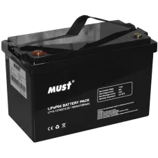 Аккумуляторная батарея Must 12.8V - 100Ah (LP15-12100)