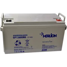 Аккумуляторная батарея Merlion 12V-60Ah (GP12600M6)