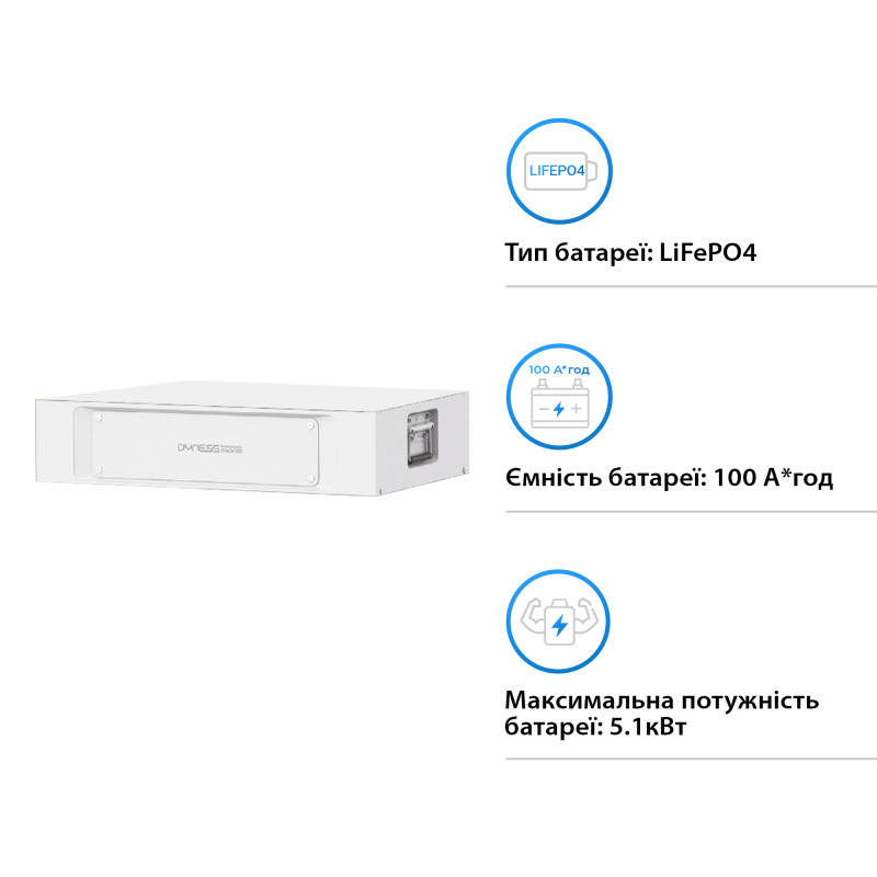 Аккумуляторная батарея Dyness S51100-H