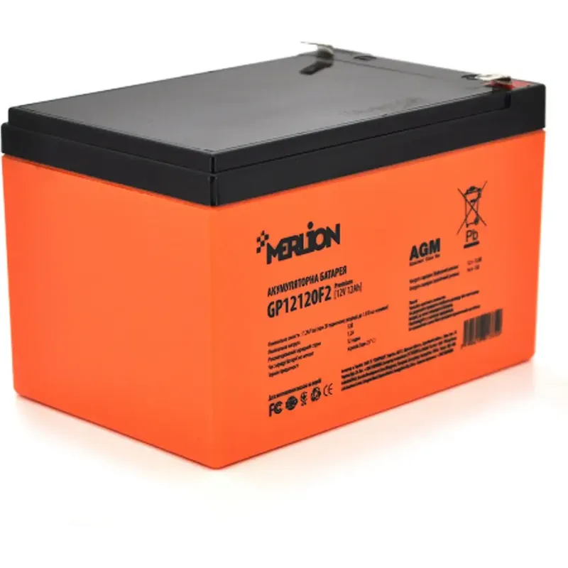 Аккумуляторная батарея Merlion 12V-12Ah GEL (GL12120F2 GEL)