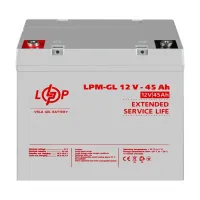 Акумуляторна батарея LogicPower LPM-GL 12V 45Ah (20269)