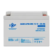 Аккумуляторная батарея LogicPower LPM MG 12В 26Ач (37336)