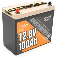 Акумуляторна батарея Power Queen 12.8V 100Ah Mini (P12V100-PREM-16-A60-DE)
