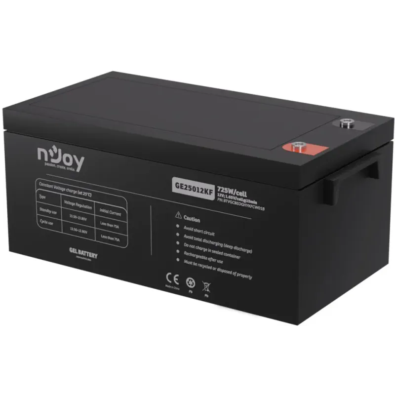Аккумуляторная батарея NJOY GE25012KF 12V 250AH (BTVGCBEOGHYKFCW01B)