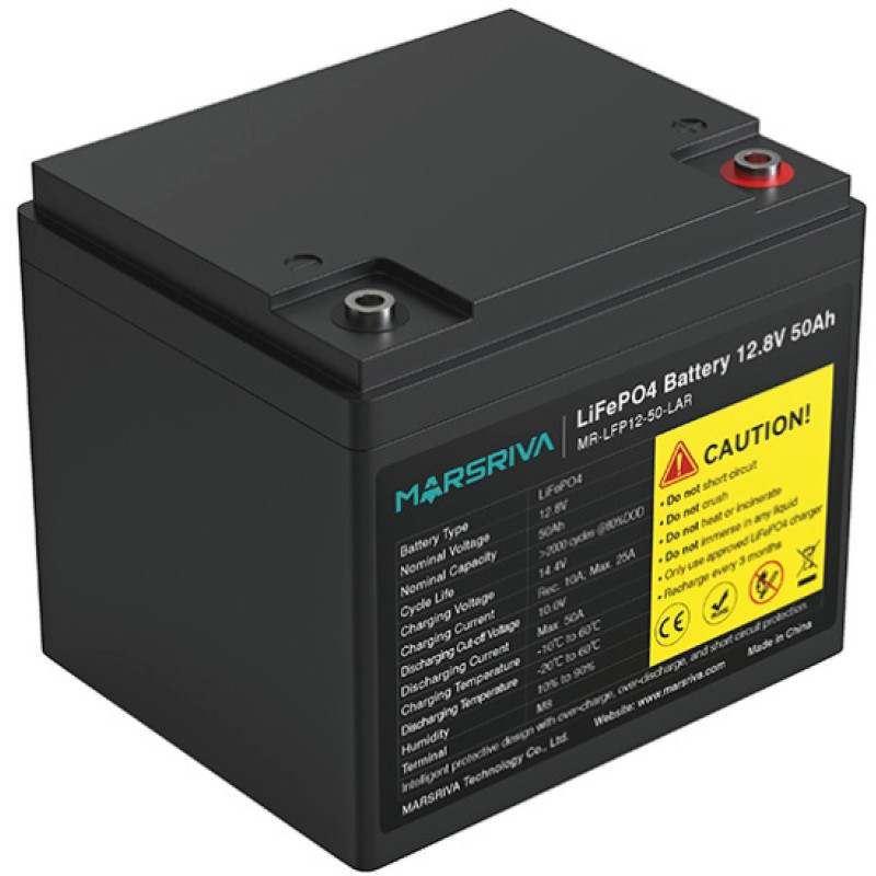 Акумуляторна батарея Marsriva MR-LFP12-50-LAR