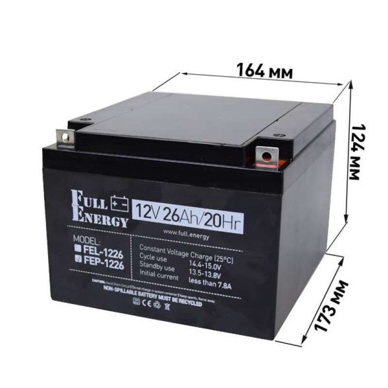 Аккумуляторная батарея Full Energy FEP-1226