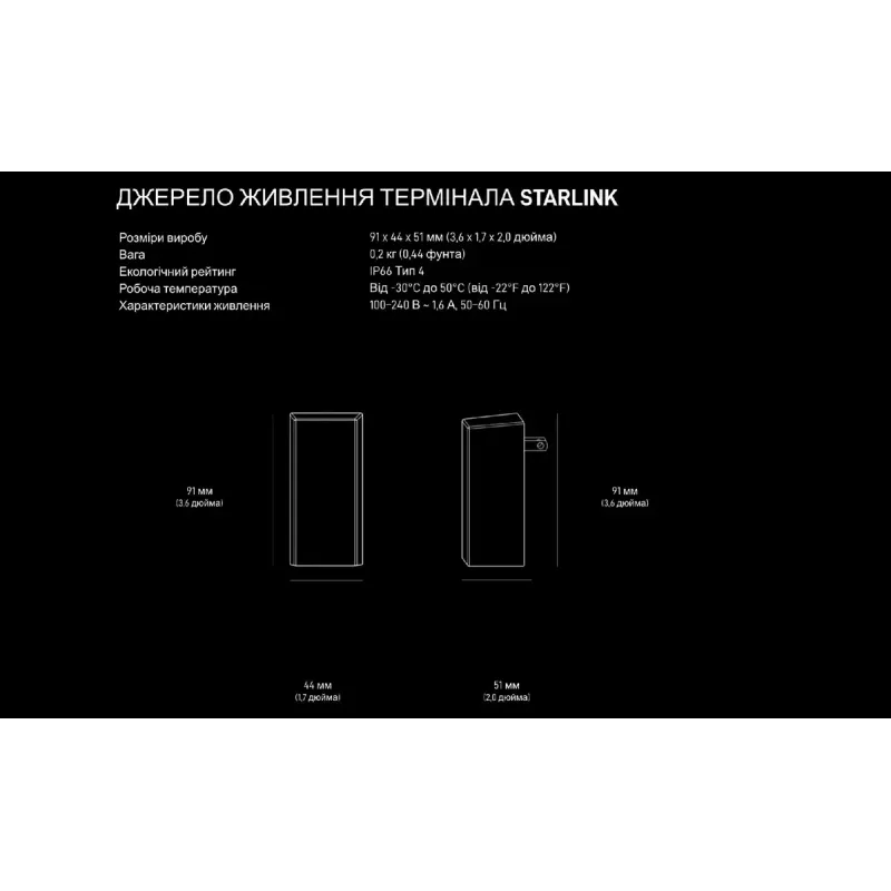 Модем Starlink Mini Kit (2535012-501)