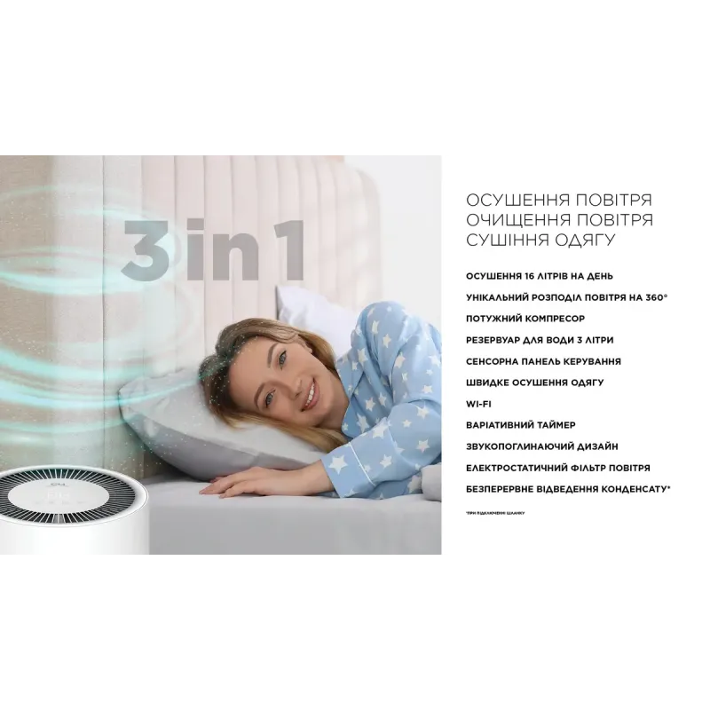 Осушитель оздуха Cooper&Hunter CH-D008WDC-16LDWF