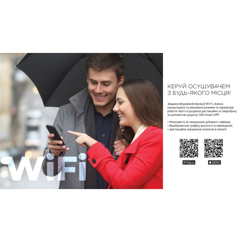 Осушитель оздуха Cooper&Hunter CH-D008WDC-16LDWF