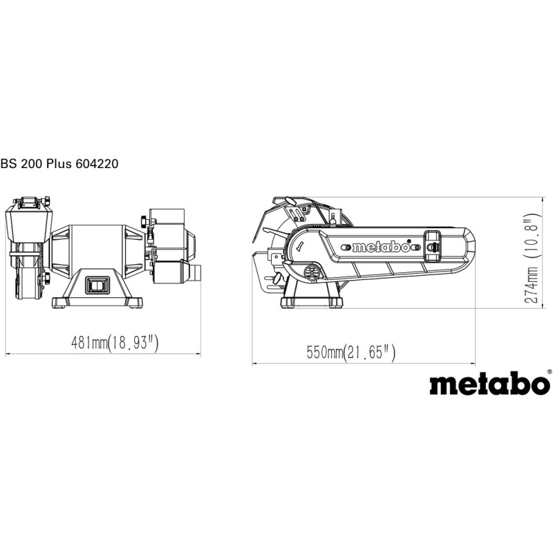 Metabo BS 200 Plus (604220000)