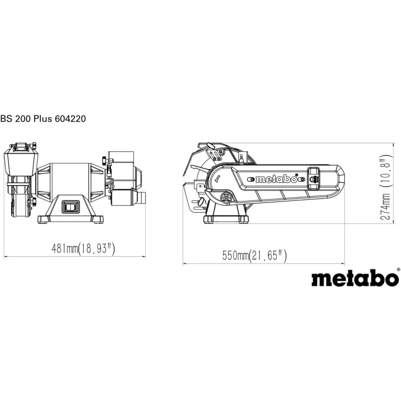 Metabo BS 200 Plus (604220000)