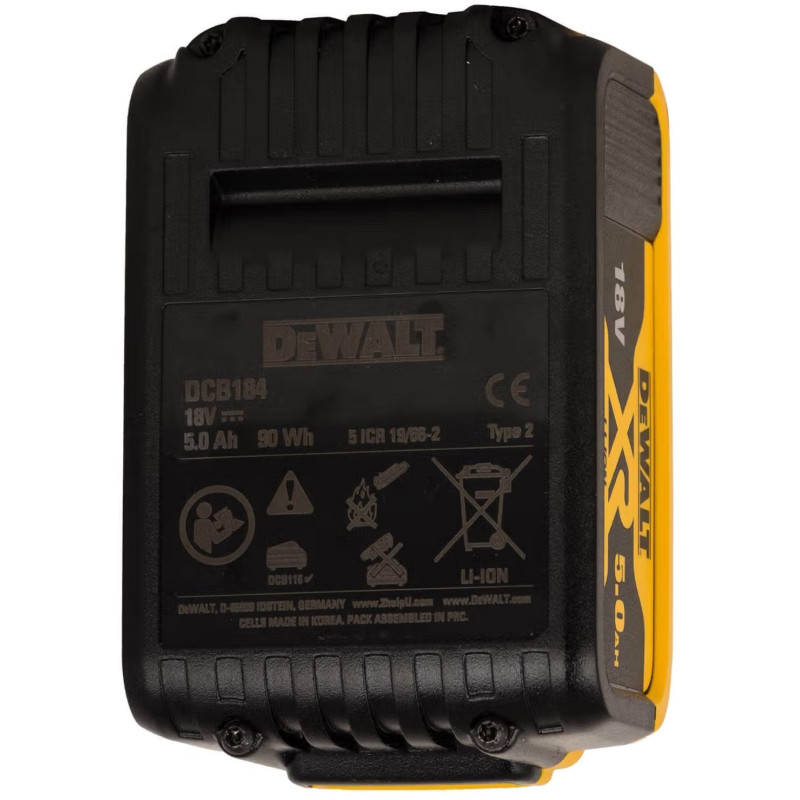 Акумулятор для електроінструменту DeWALT DCB1104P2