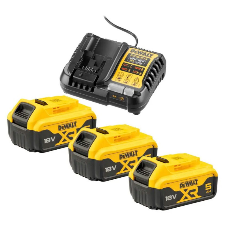 Аккумулятор для электроинструмента DeWALT DCB1104P3