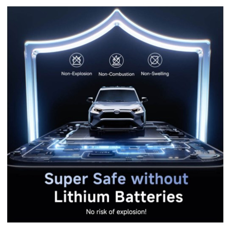 Пусковое устройство Baseus PrimeTrip VJ1 Supercapacitor Car Jump Starter Cosmic Black (C00269000121-00)