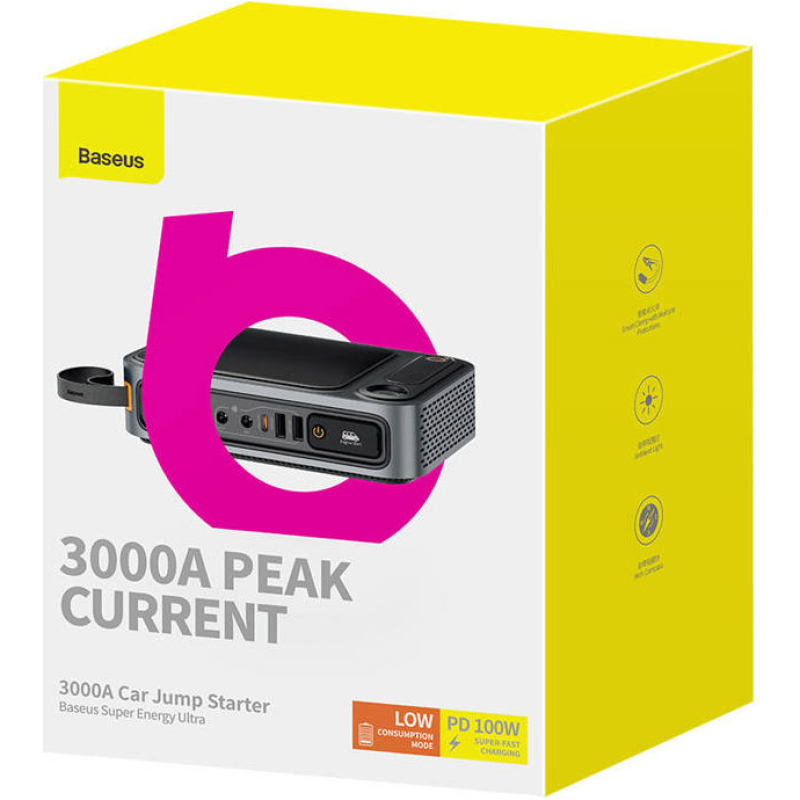 Baseus Super Energy Ultra Powerbank Jump Starter (C00251400111-00)