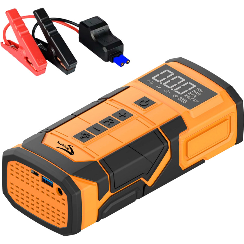 Пусковий пристрій Aspiring Jump 3 Power bank 3-in-1 with inflator, wireless and cord (JM8000PIWC)
