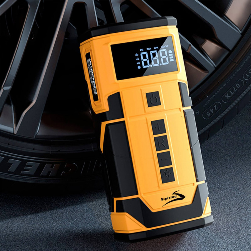 Пусковий пристрій Aspiring Jump 3 Power bank 3-in-1 with inflator, wireless and cord (JM8000PIWC)