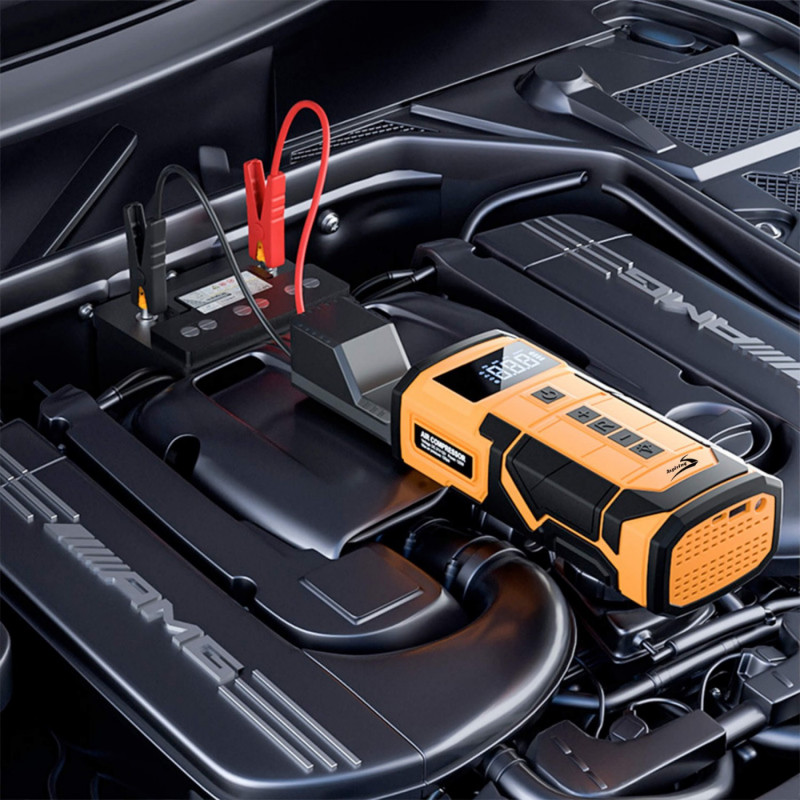 Пусковий пристрій Aspiring Jump 3 Power bank 3-in-1 with inflator, wireless and cord (JM8000PIWC)