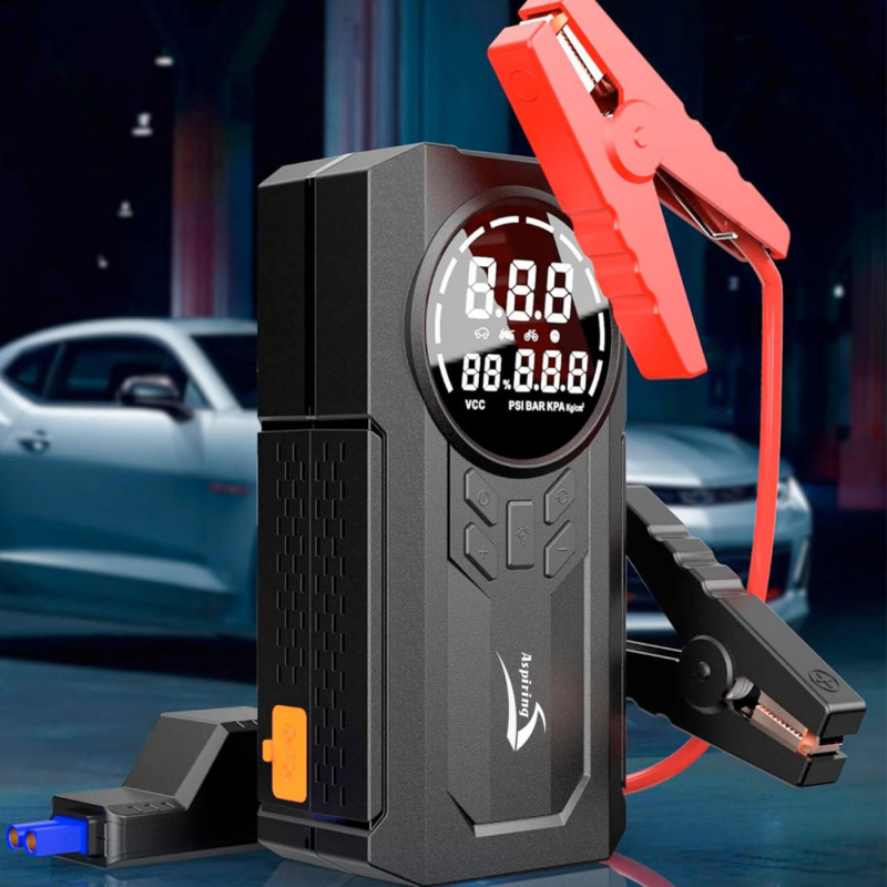 Пусковий пристрій Aspiring Jump 2 Power bank 3-in-1 with inflator (JM8000PI)