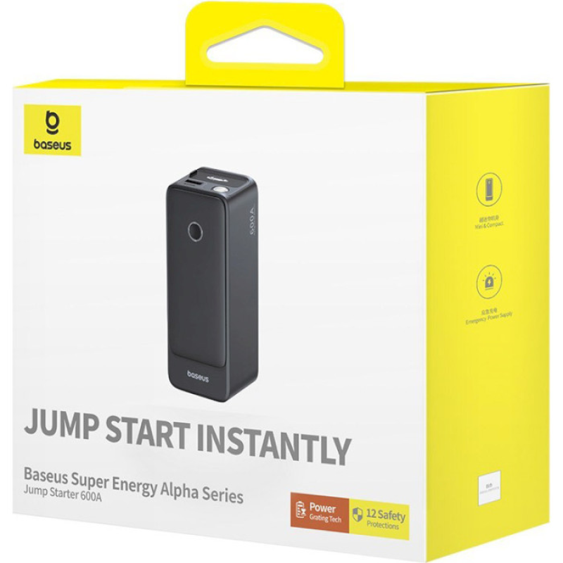 Baseus Super Energy Alpha Series Jump Starter 600A (C00259200121-00)