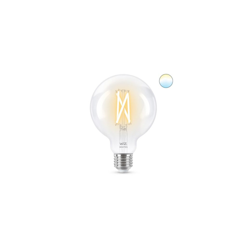 WiZ LED Smart E27 7W 806Lm G95 2700-6500 Filament Wi-Fi (929003018201)