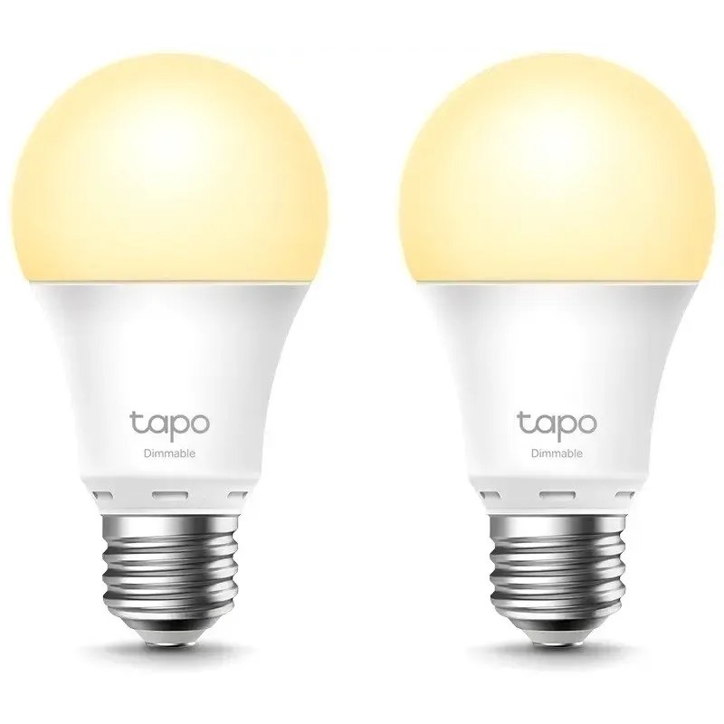 Умная лампа TP-Link Smart LED Wi-Fi Tapo L510E N300 Dimmable 2-Pack