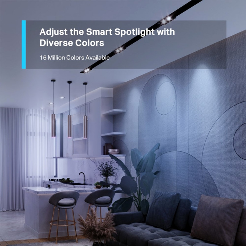 TP-Link Smart LED Wi-Fi Tapo L630 Multicolor Spotlight GU10 2200-6500K (TAPO-L630)