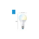 WiZ LED Smart E27 13W 1520Lm A67 2700-6500K Wi-Fi (929002449602)