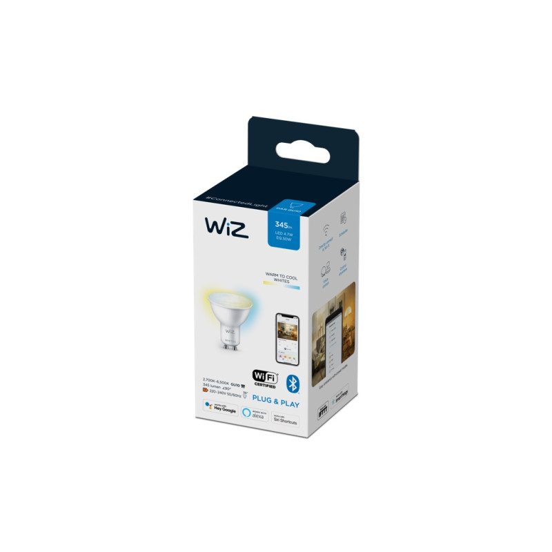 WiZ LED Smart GU10 4.7W 400Lm 2700-6500K Wi-Fi (929002448302)