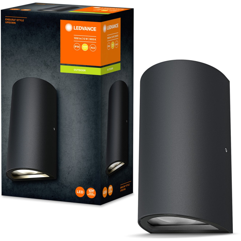 Светильник LEDVANCE Фасадний світильник ENDURA UpDown 12W 3000K IP44 (4058075214057)