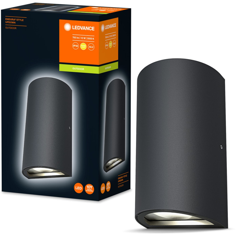 Светильник LEDVANCE Фасадний світильник ENDURA UpDown 12W 3000K IP44 (4058075214057)
