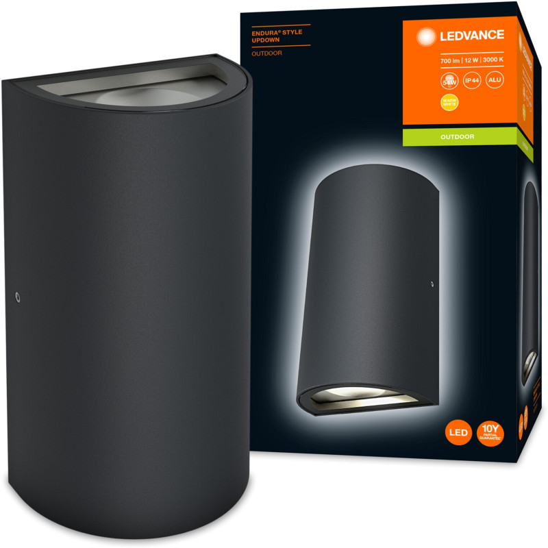 Светильник LEDVANCE Фасадний світильник ENDURA UpDown 12W 3000K IP44 (4058075214057)