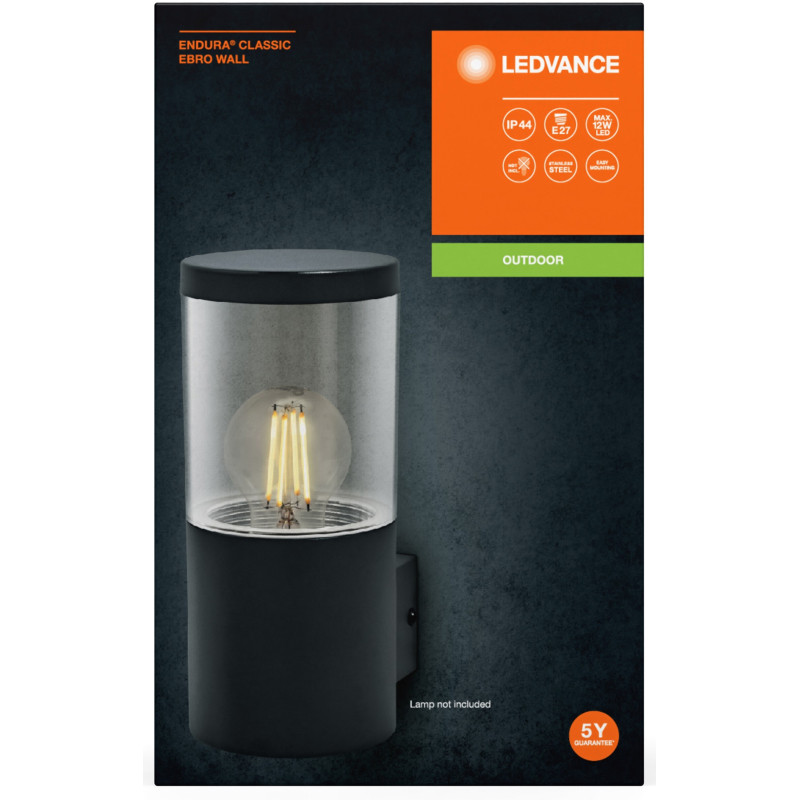 Светильник LEDVANCE Фасадний світильник ENDURA CLASSIC EBRO E27 (4058075834989)